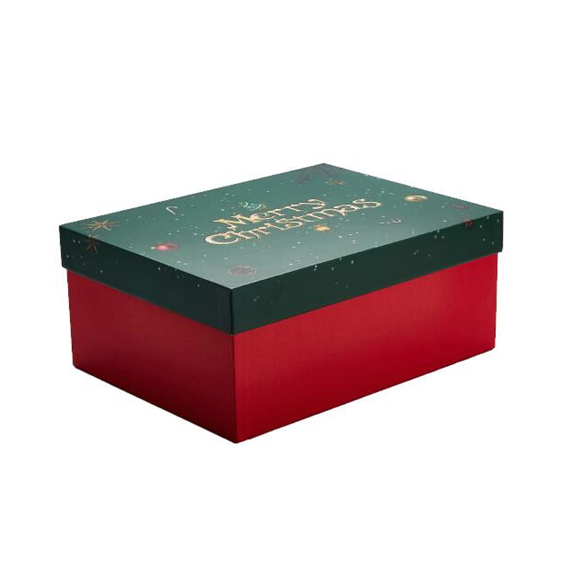 Custom Box Paper Gift Box Set Rigid Packaging Box Wholesale Christmas Gift Box