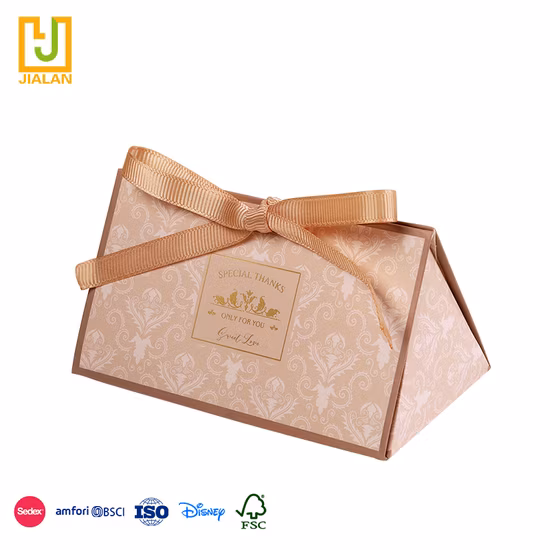 Wedding Birthday Party Gift Box with Ribbon