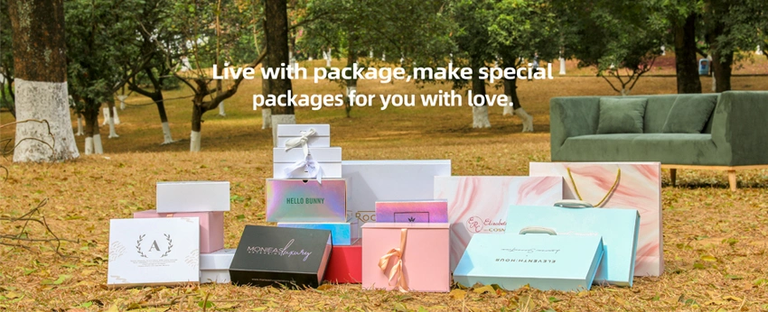 Elegant Cardboard Paper Box for Skincare Cosmetics Packaging