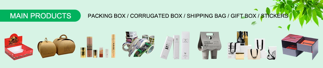 Customized Printing Foldable Corrugated Box for Cap with Competitive Prices