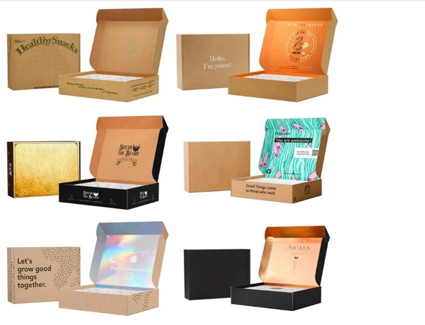 Wholesale Cardboard Shirt Apparel Shipping Packaging Box Custom Logo Printed Rectangle Small Large Shoes Garments Shipping Carton Boxes