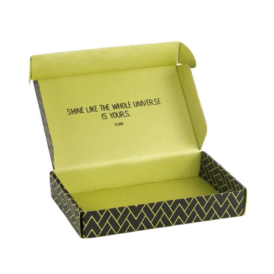 Boîte de papier personnalisée boîte-cadeau pliante en papier boîte en carton ondulé boîte d'emballage de vêtements en gros boîte à chaussures