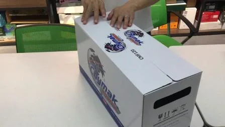 Boîte d'emballage de fruits d'impression de papier ondulé