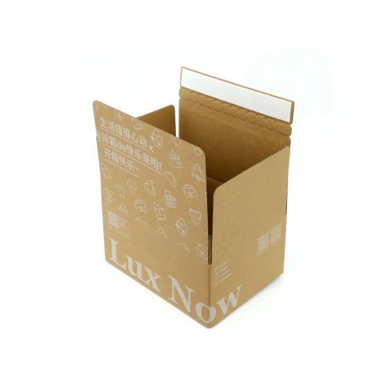 en stock Boîtes de déménagement en carton robuste Armoire en carton ondulé Grande et petite boîte en carton de stockage